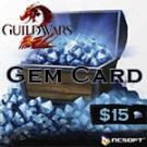 Guild Wars 2 $15 Gem Card