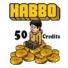 50 HABBO Credits
